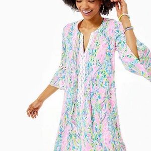 Lilly Pulitzer Hollie Tunic Dress in Multi Color - Women’s Dress - M